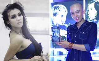 "Mỹ nhân đầu trọc" gây bất ngờ với hình ảnh sexy khi còn tóc dài 